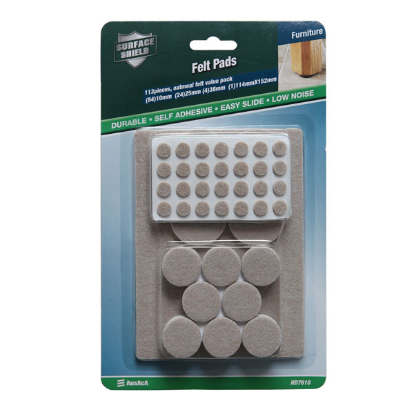 Perlindungan Lantai Keras Felt Foot Pads