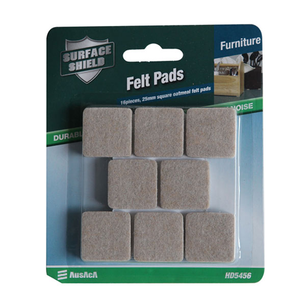 Bantalan Kaki Felt Persegi